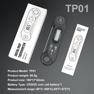 Matière plastique de <span class=keywords><strong>thermomètre</strong></span> alimentaire à lecture instantanée numérique <span class=keywords><strong>professionnel</strong></span> de haute précision pour la cuisson de la viande et des bonbons - Product Image 6