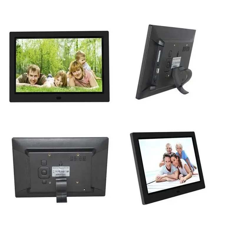 Số lượng lớn bán buôn ảnh kỹ thuật số Viewer Ultra Slim 10 inch hình ảnh khung cho quảng cáo thương mại hiển thị