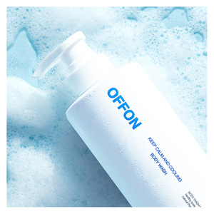 [OFFON] Restez Calme et Rafraîchissez-vous, Gel Douche aux Ingrédients Doux, Parfum Floral Aquatique, pour Peaux Rugueuses, Terne et Sèches, Équilibre du Teint - Product Image 4