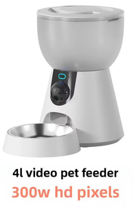OEM/ODM 4L 스마트 자동 애완 동물 피더 분수 세트 WIFI 원격 제어 식품 디스펜서 타이밍 애완 동물 제품 - Product Image 5