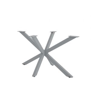 Patas de Mesa Metálicas WEKIS de Estilo Moderno de Mediados de Siglo, Económicas, Negras, Resistentes, con Forma de X, para Muebles - Product Image 2