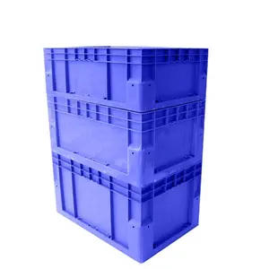 Heavy duty automated warehouse storage plastic stackable containers with ACR systems for e-commerce companies