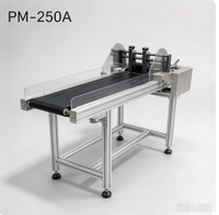 Mesin Paging Otomatis PM-250A Terlaris dengan Peralatan Pengkodean Inkjet dan Conveyor Belt