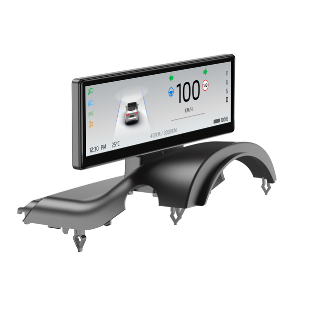 8.8-Inch Bluetooth Smart Instrument Display for Tesla Model 3/Y Carplay HUD Wireless Projection Voice Control LCD Screen