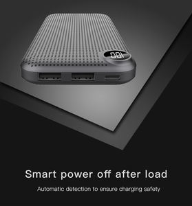 Innisfox พาวเวอร์แบงค์แบบพกพา10000มิลลิแอมป์ชั่วโมงที่ชาร์จมือถือแบบ USB คู่ดีไซน์เพรียวบางจากผู้ผลิตจีนสำหรับ <span class=keywords><strong>iPhone</strong></span> 16 <span class=keywords><strong>Pro</strong></span> - Product Image 6