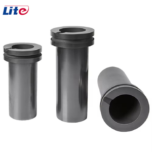 Precio favorable de fábrica de alta temperatura mejor calienta el crisol de grafito de carbono de carburo de silicio para latón - Product Image 1