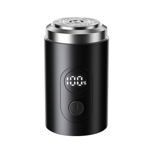 Nouveau rasoir électrique compact et performant, tondeuse à barbe en alliage d'aluminium, rasoir rotatif lavable pour homme - Product Image 2