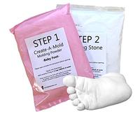 Kit de fundição infantil de gesso-recarga 1 pó de moldagem/passo 2 pedra de fundição
