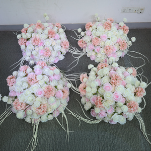 Vente en gros roses blanches artificielles hortensias roses <span class=keywords><strong>frange</strong></span> pour mariage arrangements floraux de vacances pour la Saint-Valentin Thanksgiving - Product Image 2