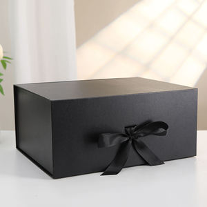 مغناطيس التعبئة جاهزة للشحن أسود أبيض أحمر وردي أزرق شريط فاخر مع إغلاق مغناطيسي صندوق هدايا - Product Image 6