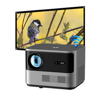 Projecteur de plafond 4K Rd-501 avec manette de jeu, projecteur vidéo à tête mobile, projecteur TV LCD pour salon