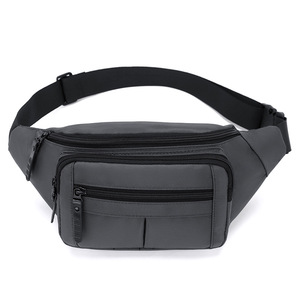 Unisex Hot Sale Unisex Custom Zipper Fanny Pack Canvas Waterproof <b>Sports</b> Waist <b>Bag</b> for <b>Outdoor</b> <b>Sport</b> Travel - Product Image 2