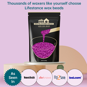 Lifestance เม็ดขี้ผึ้ง1LB กำจัดขนเมล็ดแว็กซ์เนื้อแข็งออร์แกนิก - Product Image 3