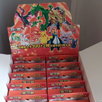 Стартовый набор из 100 оригинальных упрощенных китайских карт Pokemon TCG: запечатанный бустер-бокс, редкие голографические карты Holo SAR SR, коллекционные товары для хобби, оптом