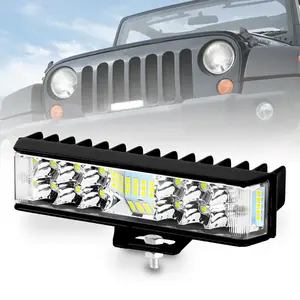 קדוש LED תרמילי מבול ספוט קרן קומבו Off Road הנהיגה ערפל אור עבור משאית טרקטורונים סירת אופנוע אור led