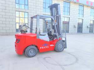 Forklift Baru Berbahan Bakar Bensin 3 Ton 2 Ton 3.5 Ton LPG Forklift Hidrolik LPG Forklift Bensin Mesin K25 - Product Image 4