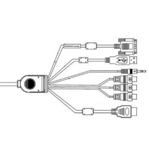 CABLE-IP-26P-TSH CABLE-IP-26P-TSH-5M ตัวแทนทดแทน <span class=keywords><strong>Xenarc</strong></span> - Product Image 1