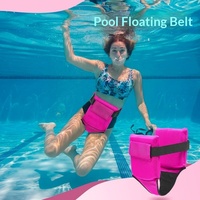 Ceinture de natation réglable en polyester avec mousse flottante pour le soutien de la flottabilité et l'entraînement aquatique (Adulte)