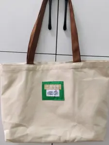 Reusable Eco-Friendly Canvas Shopping Bag Custom Wholesale PP Non-Woven Fabric Tote With Die Cut Handle Foldable For Grocery