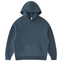 Personnalisation |   Sweat à capuche ample style américain transfrontalier 350g doublé polaire avec motif cœur et logo personnalisé sérigraphié