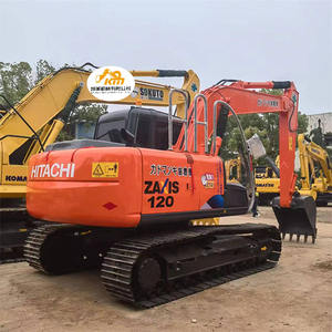 Fabriqué au Japon Hitachi Excavator ZX120 avec de faibles heures de travail Construction de machines de construction à vendre - Product Image 1