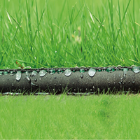 Tuyau d'irrigation goutte-à-goutte plat et raccordable, conception double couche anti-fuite, système d'arrosage de jardin qui économise 80 % de l'eau