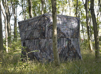 Tente de chasse camouflage Oxford étanche à 270 degrés avec système de montage instantané pour le tir en extérieur