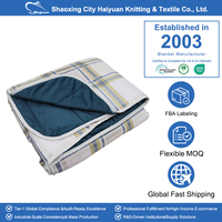 Couverture en polaire Sherpa douce, chaude, imperméable et lavable pour chien et chat, pour la protection des meubles (lit et canapé)