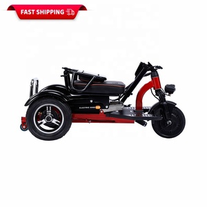 Triciclo Eléctrico Plegable para Adultos, Motocicleta para Personas Mayores, Scooter de Movilidad para Discapacitados, Triciclo de Tres Ruedas - Product Image 2