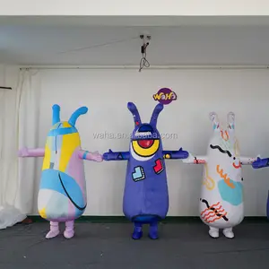 Inflatable Bear Raccoon Costume Parade Inflatable Cartoon Mascot OEM