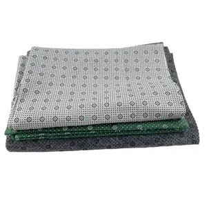 Hot Koop Pvc Of Siliconen Dot Gecoat Non Slip Non Geweven Stof Van Tapijt Backing Anti Slip Vilt Rolls