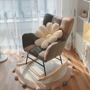 Nordic moderno divano pigro sedia a <span class=keywords><strong>dondolo</strong></span> balcone sedia a casa piccolo appartamento camera da letto soggiorno per il tempo libero singola sedia - Product Image 1
