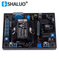 Régulateur de tension automatique SX460 AVR pour générateur diesel sans balais 220V triphasé 10-50 kVA, contrôleur de groupe électrogène compatible