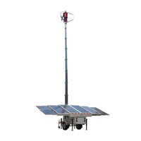 Générateur éolien solaire de 10 kW sur remorque