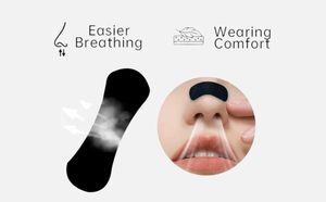 Solución antironquidos y alivio de la congestión nasal Cinta nasal Tiras nasales sin irritación para dormir Cintas nasales para respirar - Product Image 6