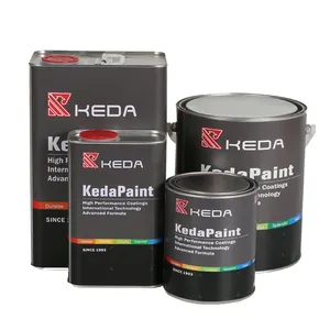 Keda China Auto Chemical Supplier Paint Automotive Cheap Car Paint 1K Basecoat