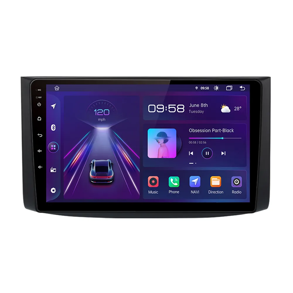 Junsun Android Autoradio para Chevrolet AVEO T250 navegación para Chevrolet AVEO T250 radio de coche para Chevrolet AVEO T250 2006-2012