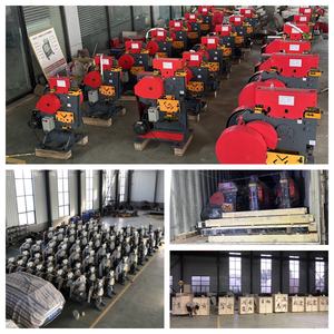 Chất lượng cao kết hợp đấm và cắt máy ironworker cho kim loại thép góc cắt lỗ đấm 25mm tấm chế biến - Product Image 5