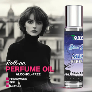 TONFLY Perfume Musk Mujeres Perfume Flirting Feromone Fragancia ligera de larga duración Floral Fruity Vibrant <span class=keywords><strong>Romance</strong></span> Dating - Product Image 2