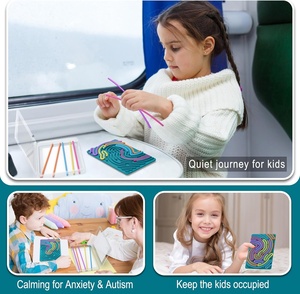 Silicone sensoriale Fidget Board per ragazzi ragazzi giocattolo educativo essenziale per alleviare lo Stress di gestione dell'ansia di viaggio amichevole - Product Image 3