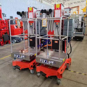 Plateformes élévatrices électro-hydrauliques avec mât télescopique et stabilisateurs 6m 8m 10m 11m 12m pour ateliers de réparation de machines et hôtels - Product Image 2