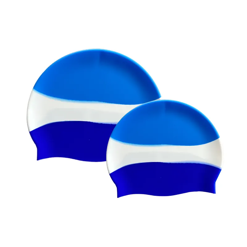 Custom silicone swimming cap High quality elastic and comfortable swimming caps Anti slip swimming cap for long and short hair