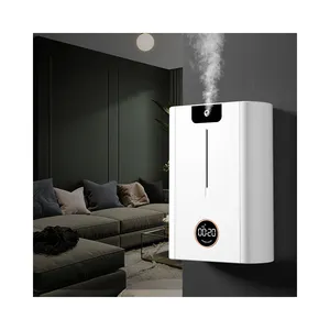 Custom Logo Muur Gemonteerde Staande Lucht Automatische Spray Geur Elektrische Aromatherapie Machine