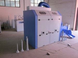 Trung quốc mới chất lượng cao đầu xuống áo khoác lông fibber điền Máy Đệm gối điền máy - Product Image 6