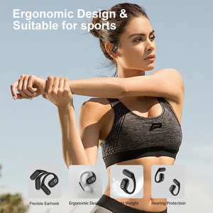 หูฟังสเตอริโอไร้สายคุณภาพเสียงคมชัดสูงหูฟังสำหรับเล่นกีฬาใส่สบายมีแบตเตอรี่ LED ลดการโทร - Product Image 2