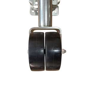 Nhiệm Vụ Nặng Nề 2000lbs Công Suất Tay Crank Loại <span class=keywords><strong>Trailer</strong></span> Lưỡi Jack Với Bánh Xe Kép Với Xử Lý Cho Nâng Rv <span class=keywords><strong>Trailer</strong></span> - Product Image 5