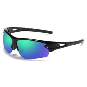 Камуфляжные модные поляризационные спортивные солнцезащитные очки с полуоправой UV400 для велоспорта - Product Image 5