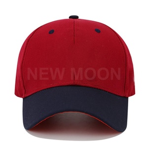 Custom Embroidered Logo Mens Trucker <b>Hat</b> Cap 5 Panels Private Label Cotton Baseball Cap - Product Image 5