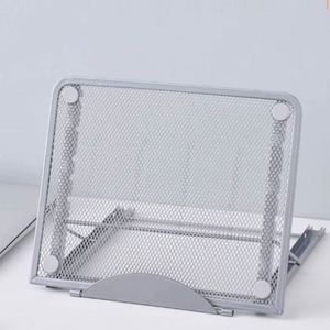Support de tablette ventilé en maille métallique réglable du fabricant chinois, support portable pour ordinateur portable pour le bureau et l'école - Product Image 1
