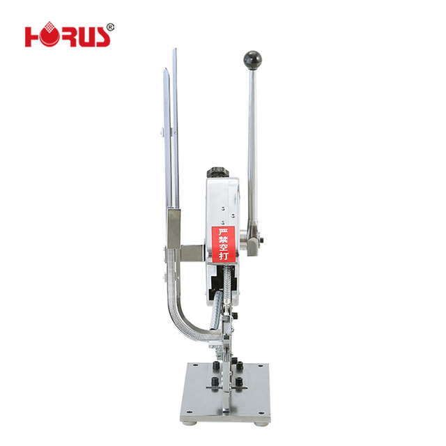 HR-550 Manual Industrial Sausage Knotting Tying Machine U-Shaped Handle Stainless Steel Restaurant Equipment